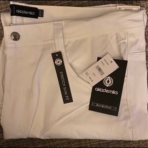 Mens white jeans